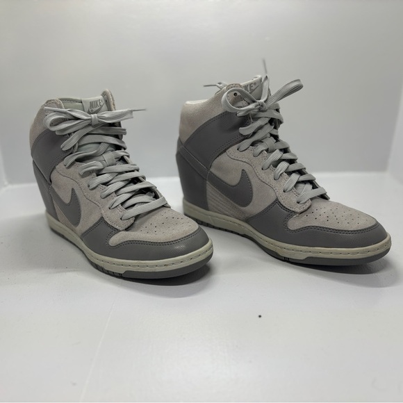 Nike Dunk Sky High Canyon Gray Wedge Sneakers Shoes Women's Size 8.5 - Picture 2 of 8
